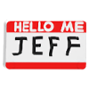 Jeff's Nametag