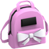 Pink Designer Backpack
