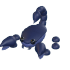 Halloween Blue Scorpion