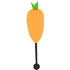 Carrot Rattle
